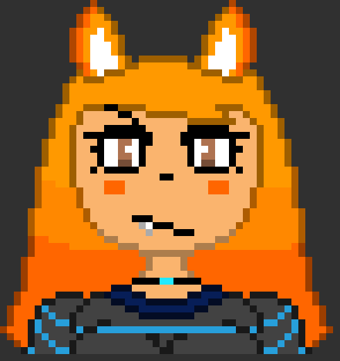 [4fbda4] hay it is a fox... well i guess i will pet it(pet pet)- Evan