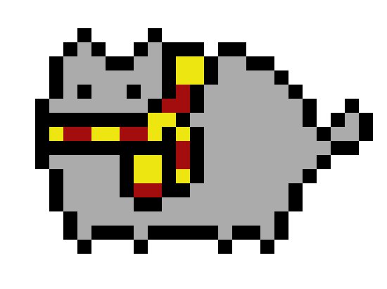 [9664c4] Gryffindor Pusheen