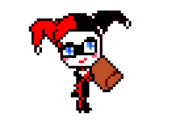 [9664c4] harley quinn oxel