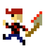 [9664c4] Mullet Man walking