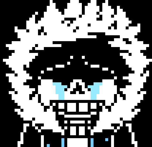 [7c78a2] *blood drips from his arms where the bones are stuck in them. He starts crying, but his tears turns into frost*