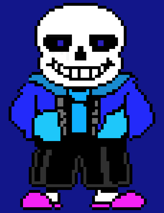 [4bb1ed] why cant nobody notice me!?!  - dark Sans