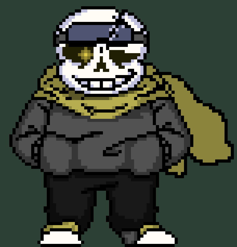 [0b51d0] Because, it's 2017 and every kid is dressing up as sans for halloween.. [Skeld (Kemuri)]