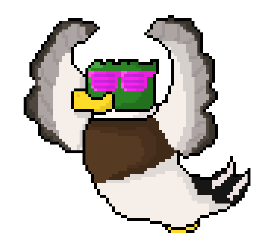 [9664c4]  pixel pringo duck