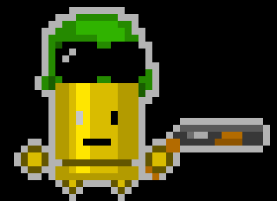 [5101cd] (I was at the lab scavenging and ran into hunger gunther then blooky helped and now we are walking away) -Caliber