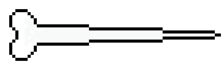 [fd5bce] Undertale Bone Attack sprite