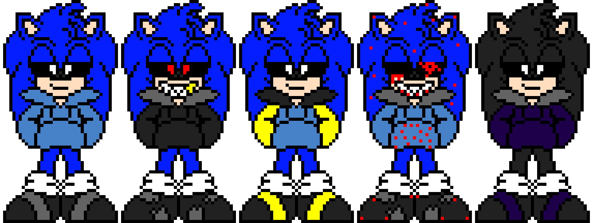 [9664c4] PeterPlay19 or me as a Sonic OC and some AUs