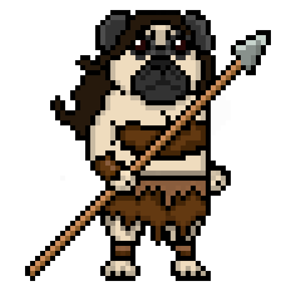 [3f8077] Cave Women Pug