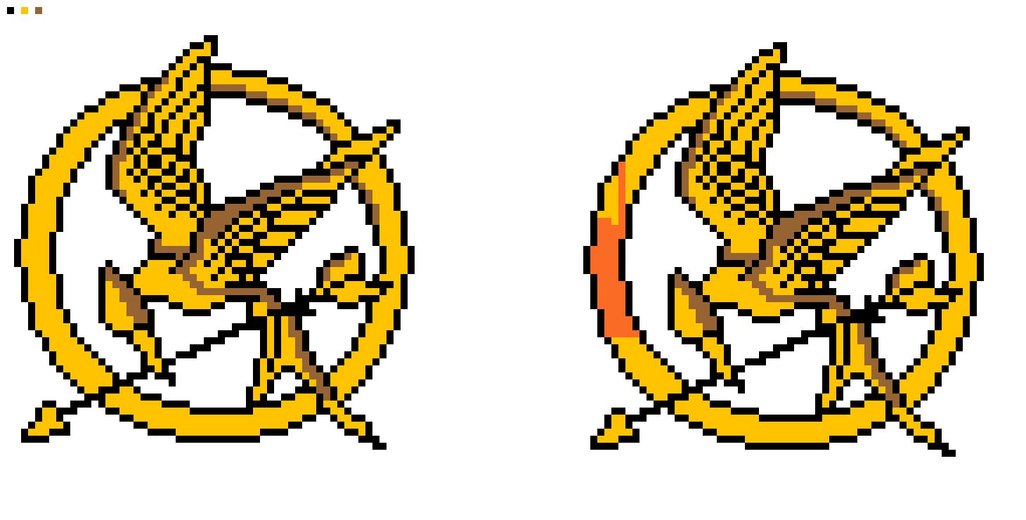 [9664c4] Hung GambMockingjay Crest ant