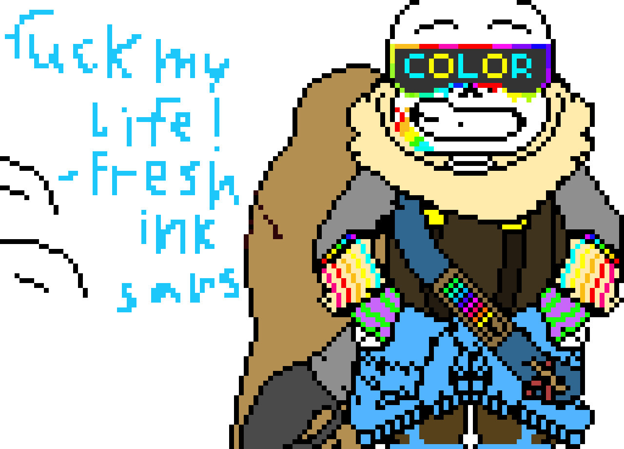 [e8f444] Fuck my life! -Fresh ink sans No cum on this or else death