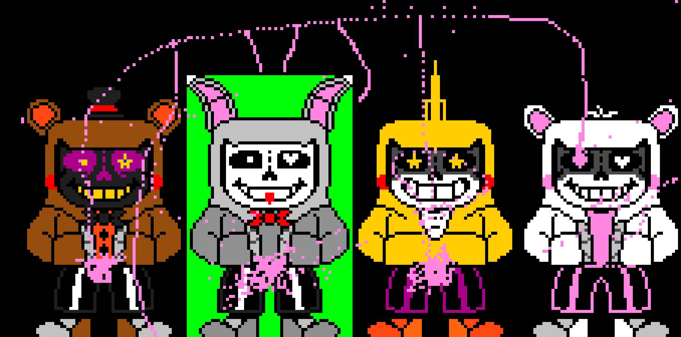 [3f4a1d] Dark Shadowtale Sans