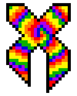 [ff53ff] Rainbow Excision Kandi