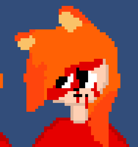 [d8d976] *She starts to walk slower and starts to bleed again* Again?! WHY?!  -Foxlya