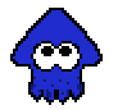 [9664c4] Splatoon_squid_pixel2