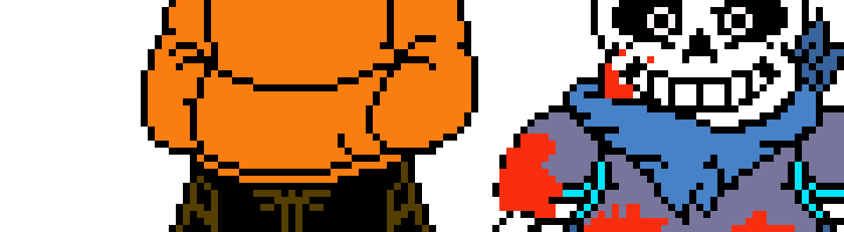 [9da9bf] Underswap Sans and Papyrus