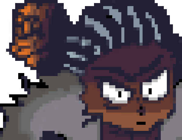 [e27272] Hm..alright..*breaks the blue bones and holds out his hand* My name is Fell...