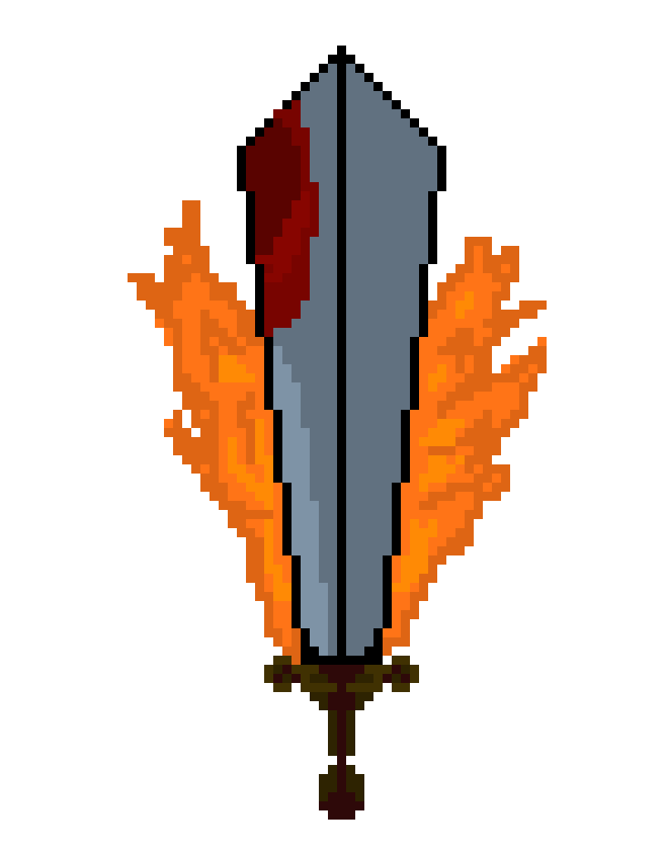 [9664c4] flame sword