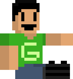 [9664c4] GreenBlox (8 bit) Sitting Down