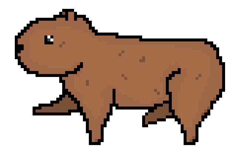 [9664c4] Capybara walk 1