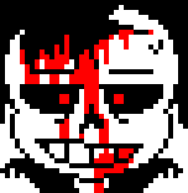[7ce906] *(He wasn't surprised from the carnage.) -HorrorTale Sans