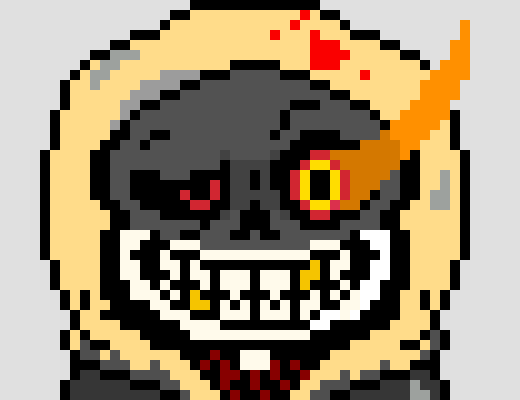 [b72944] *a shadowy figure can be seen in snowdin forest, it seems to be standing, waiting for someone; or something* - CT