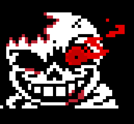 [6a32c5] "I FEEL A PRESANCE!" * He'd tp to TS!Sans* "Hiya pal!"