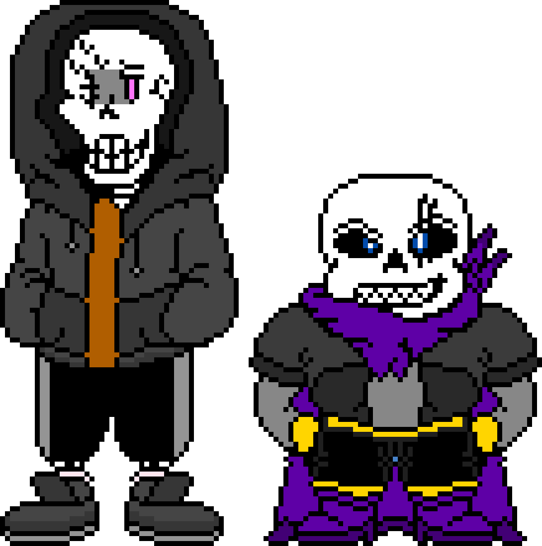 [0ab601] IJ!SwapFell Sans And Papyrus Sprites V2