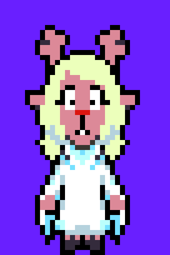 [b3f0e6] Noelle-I just googled Deltarune fanart