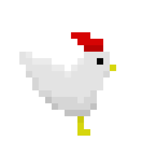 [6442c5] Pixel Chicken still