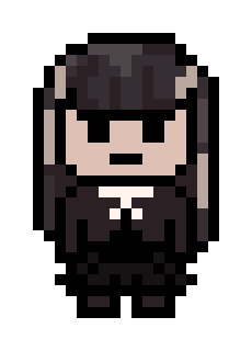 [dd3cc0] danganronpa pixel sprite