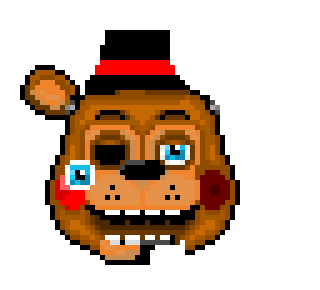 [a36b7b] withered toy freddy head