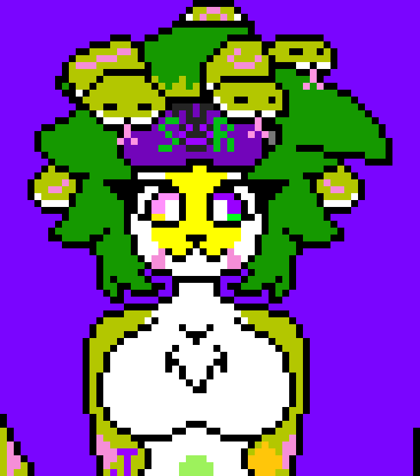 Autumn Puts In Vr Headset And Plays A Game What Did They Say Pixel Art Maker