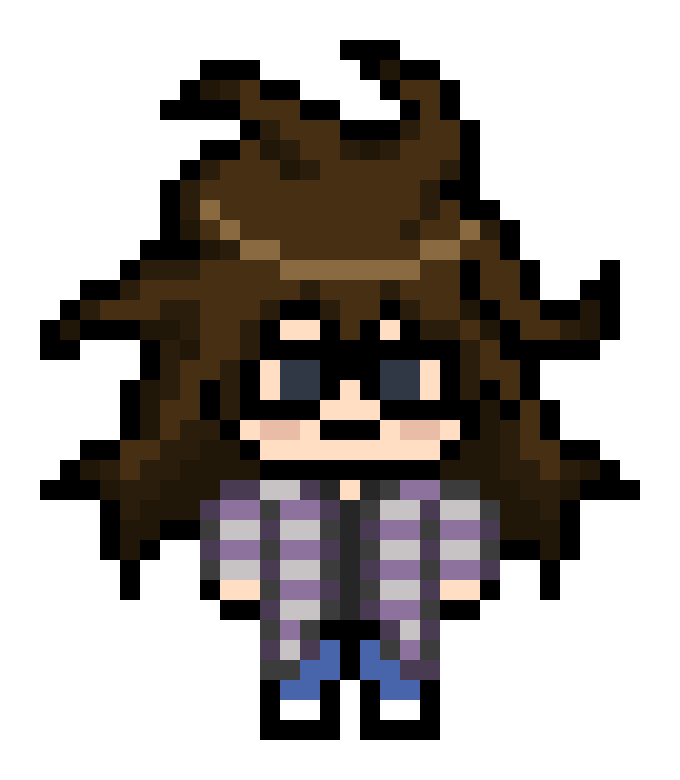 [b0c8e1] danganronpa pixel sprite base