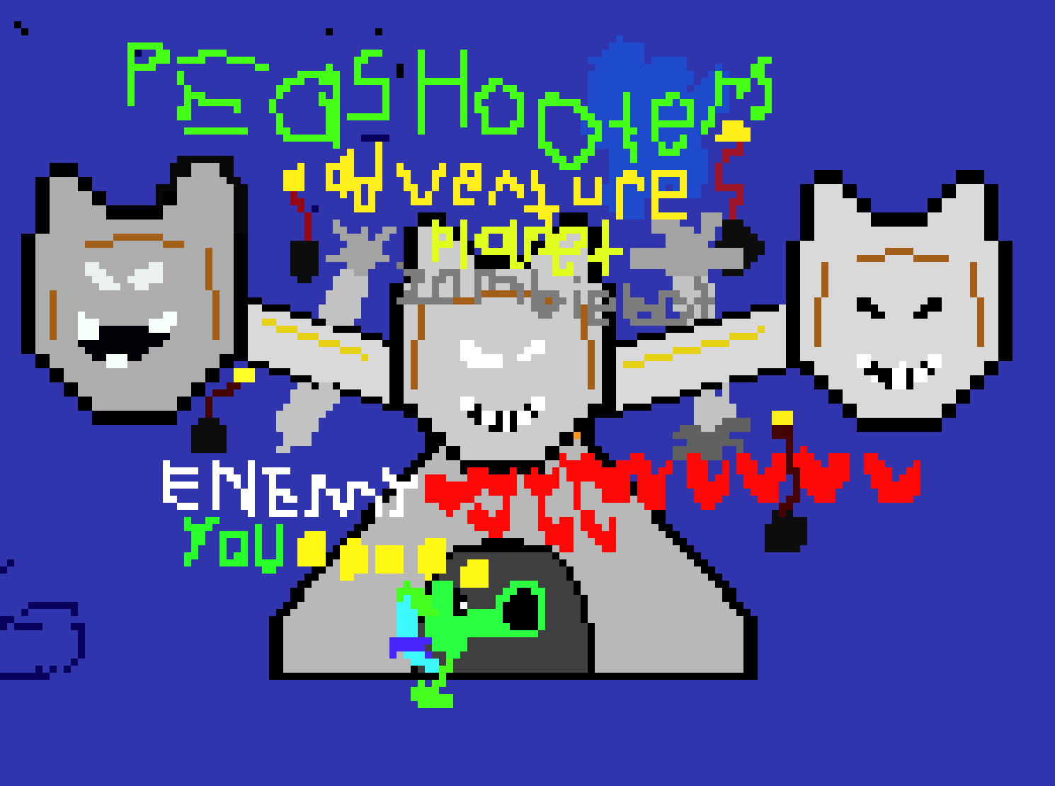 [9664c4] peashooters adventure planet zombiebot