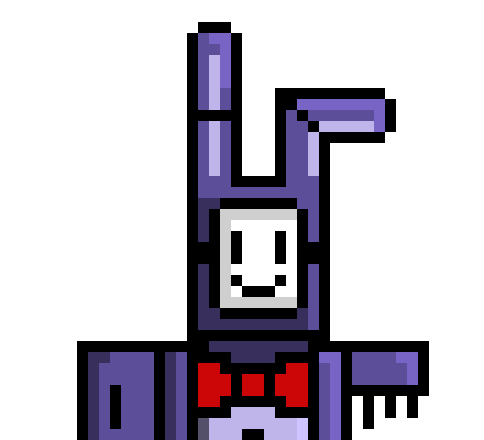 [1550bf] *he turns his head to look at sonic*..... - withered bonnie (revamp)