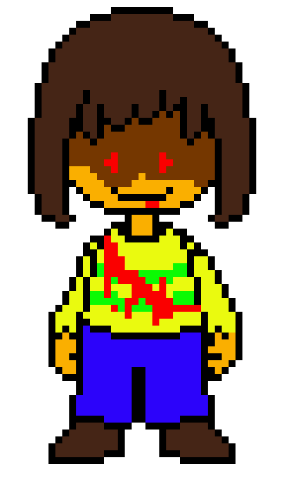 [b66431] it didnt work but the soul rebuilt and made frisk absorb it)