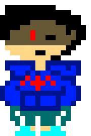 [7a0a81] *he appears behind EV almost instantly and kicks them to the ground.* 8 seconds. *he teleports to the ball. picks it up, and teleports above EV. with the ball in his grasp. kinda. like a spirit bomb.* eat this. *he throws the ball at EV.*