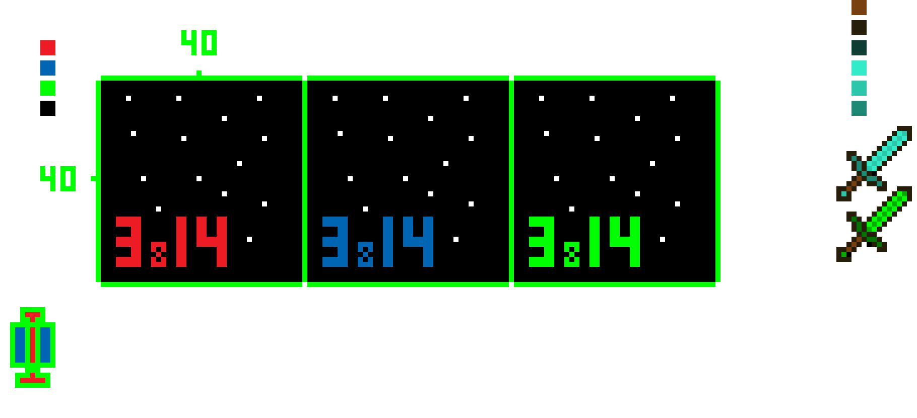 [99f9e8] Avatar and Swords :)