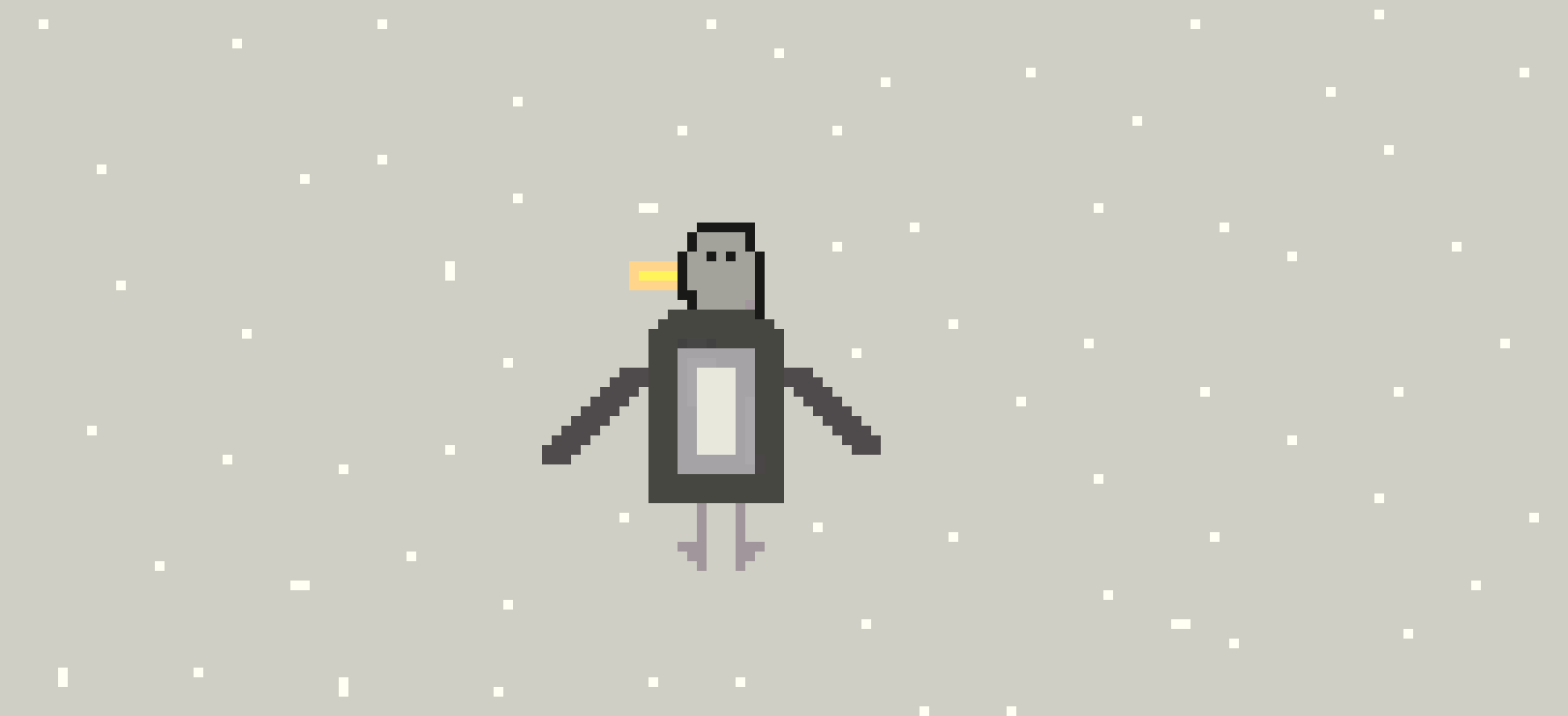 [9664c4] pixel peinguin
