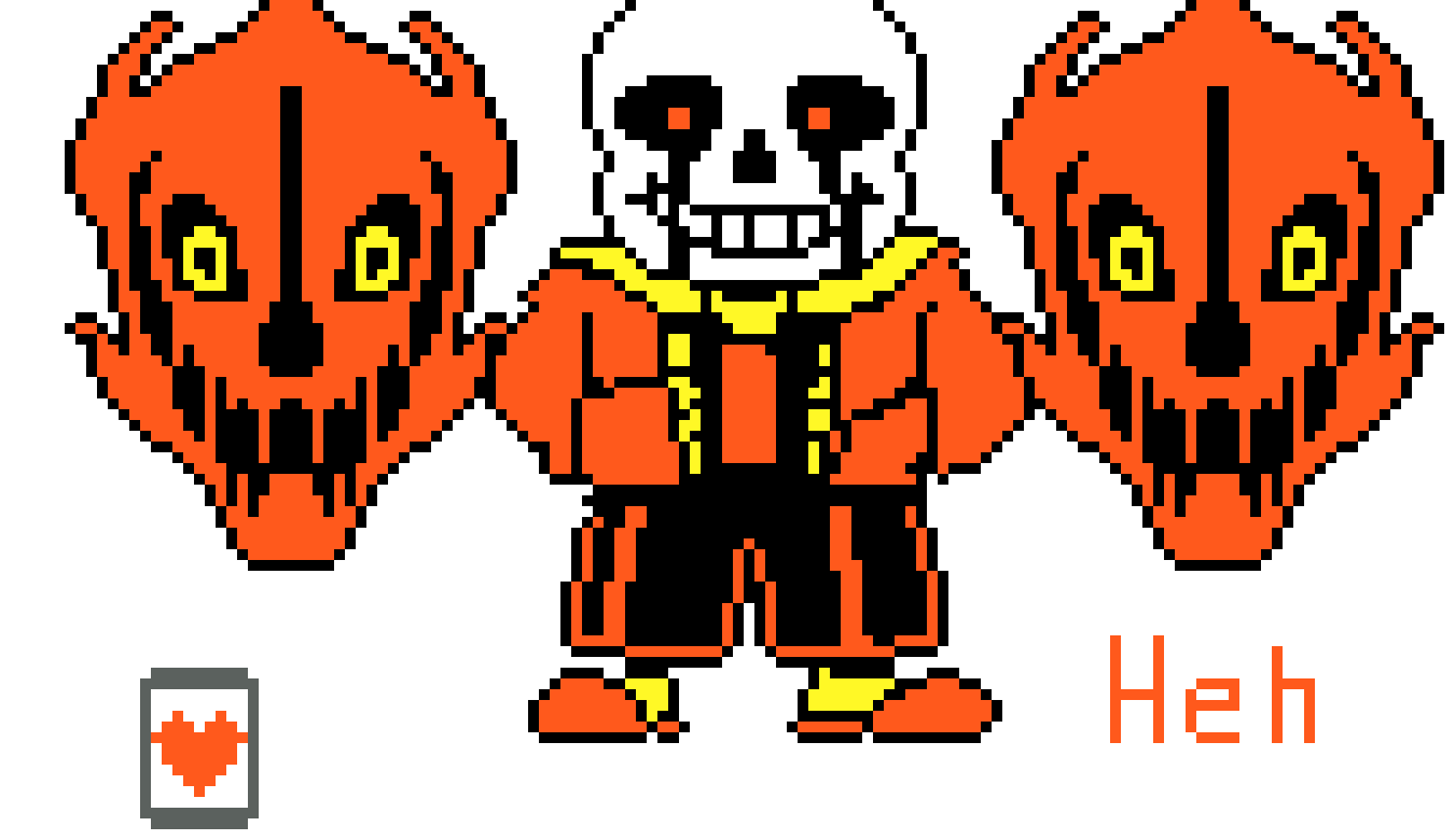 [9664c4] Sans With Gaster Blasters Sprite (FIXED!)