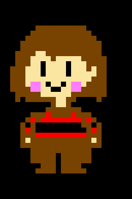 [a032c6] Chara Sprite Turned UnderFell