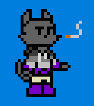 [0b51d0] Y'know, to me, my creations are kinda like random friends I've made in Middle School. (Not that I have any friends in middle school, HAH-)