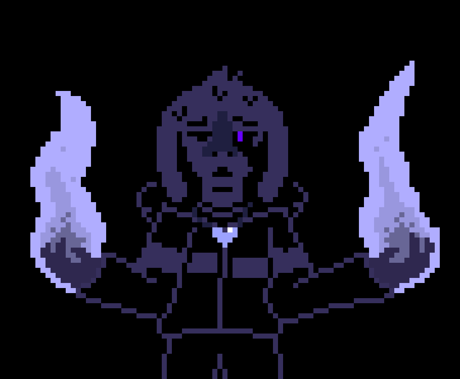 [b5bbc0] -He jumps backwards and lands on a Chaos blaster and prepares a fire attack-  Its been, a long time since... I've fought anyone.. 