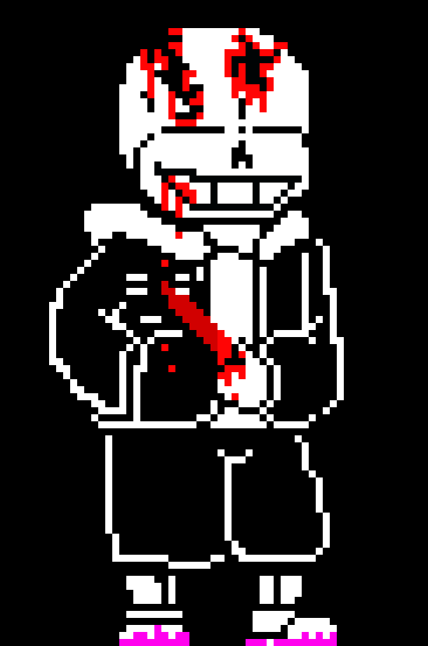 [2b9834] (sits on the blaster)so.........--- sans/shadow