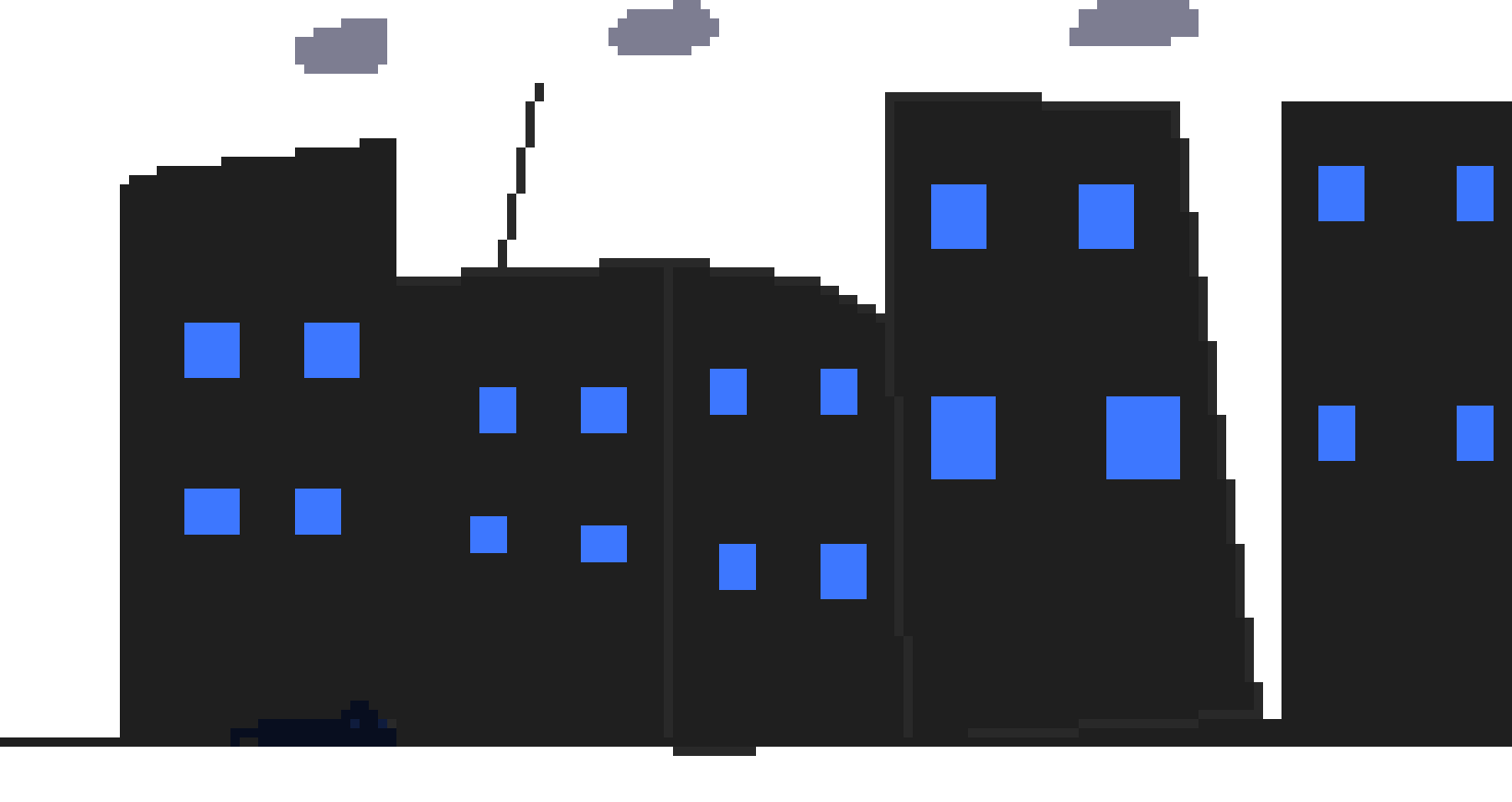 [3b18d4] Pixel city