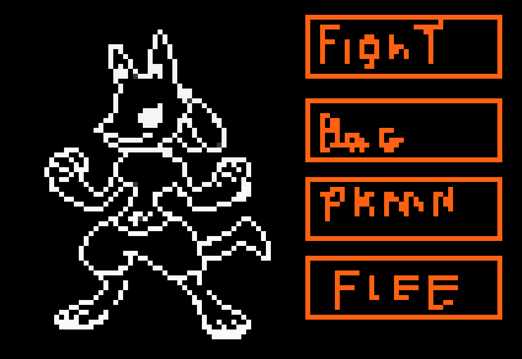 [0bd06b] Lucario In Undertale