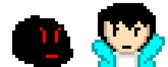 [d5092f] Geno: Well, if it wasn't for you not having the BALLS to kill them earlier, I wouldn't have existed! Me: yeah, and you went crazy with power. like i was in the wrong that time.