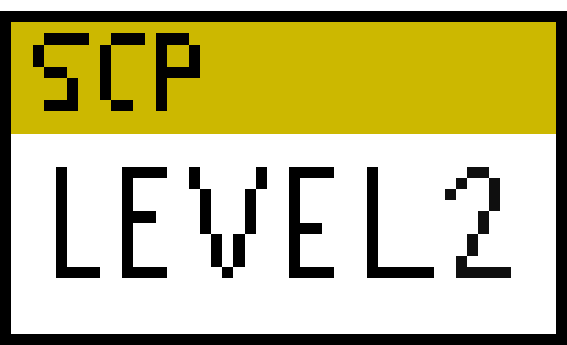 [8c6f6b] scp level 2 card