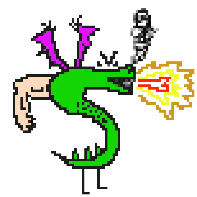 [f922a6] Trogdor - 8 bit