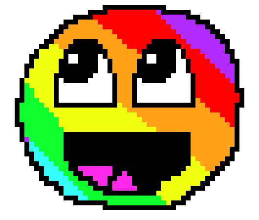 [9664c4] Rainbow Epic Face 2